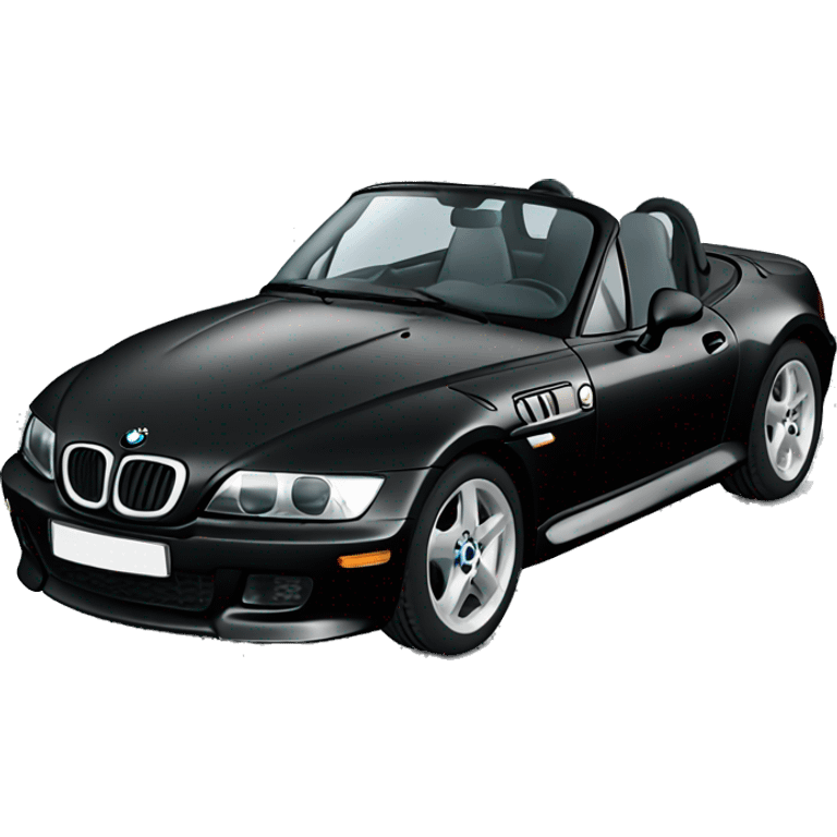 Car BMW z3 Color black  emoji