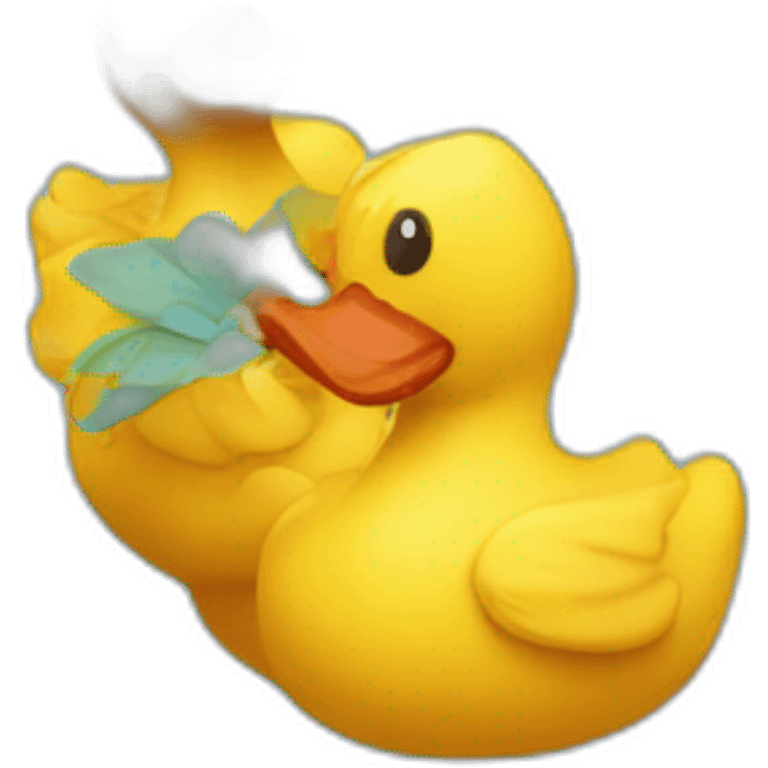 dancing rubber ducky emoji