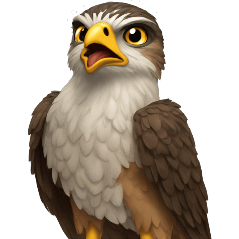 Hawk tuah emoji