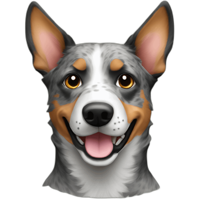 australian cattle dog emoji