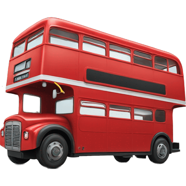 double decker bus  emoji