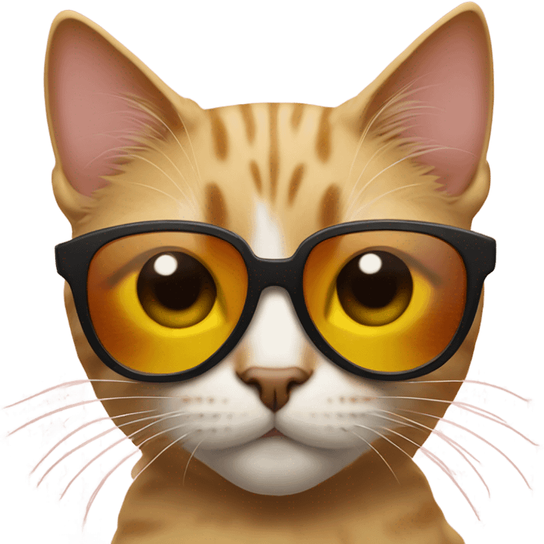 Cat with sunglasse emoji