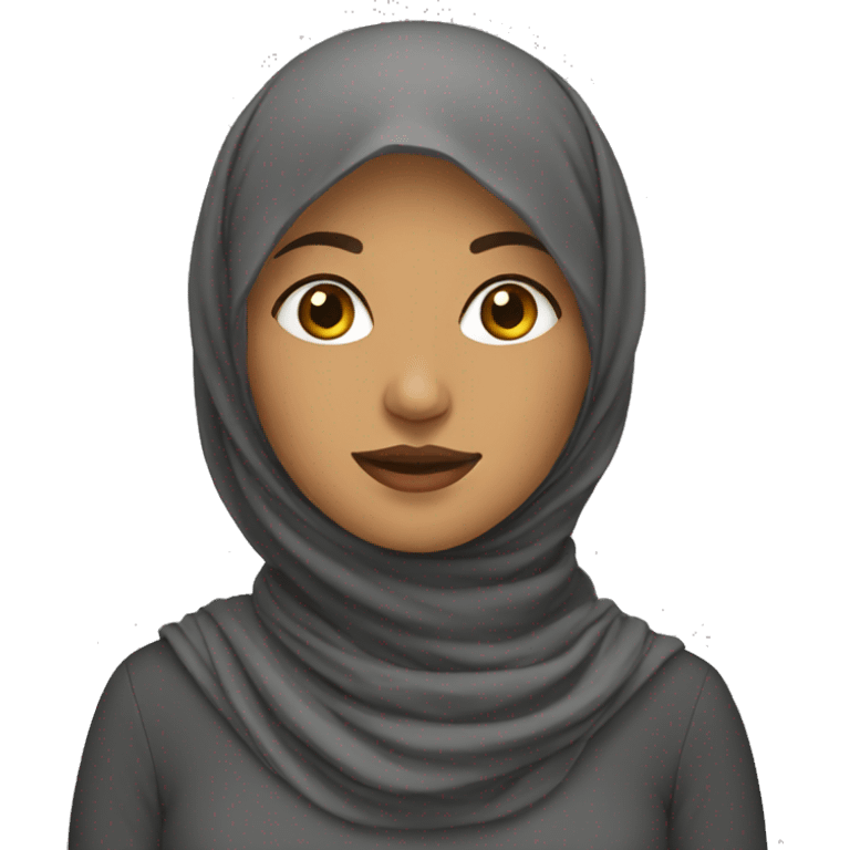 Muslim woman emoji