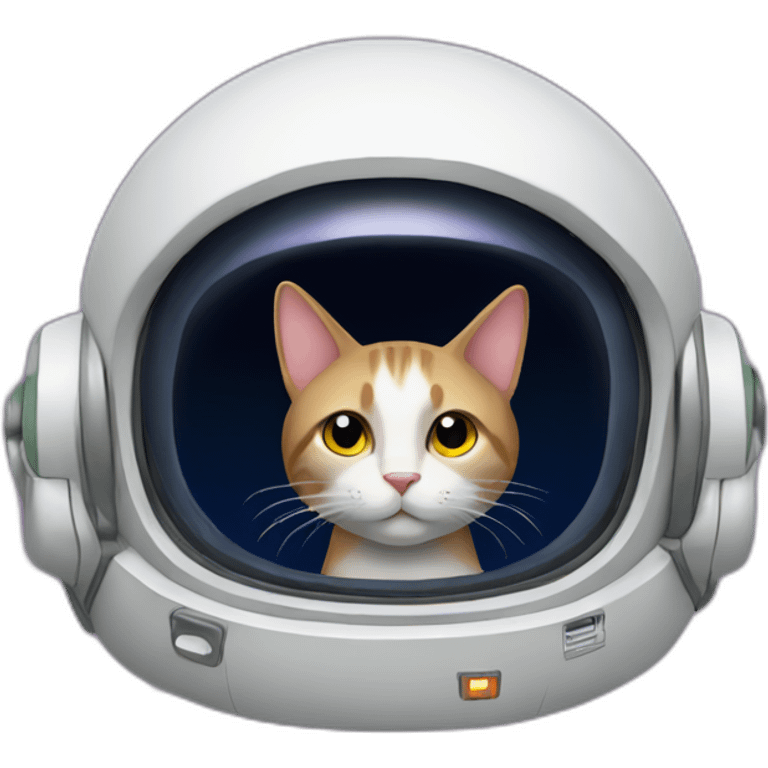 gato en espacio emoji