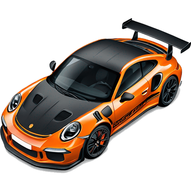 Posche 911 GT3 RS emoji