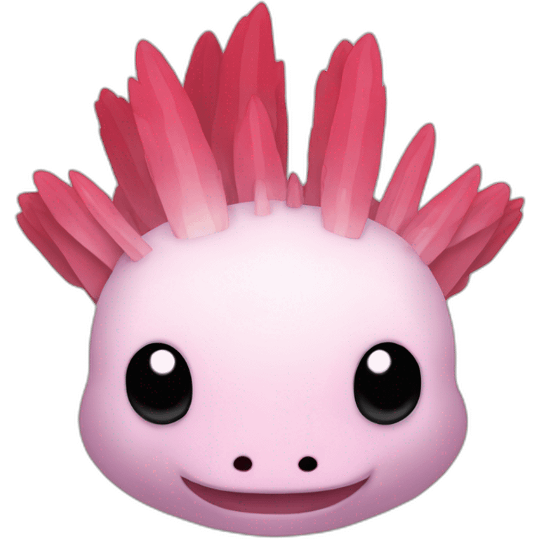 Axolotl Minecraft emoji