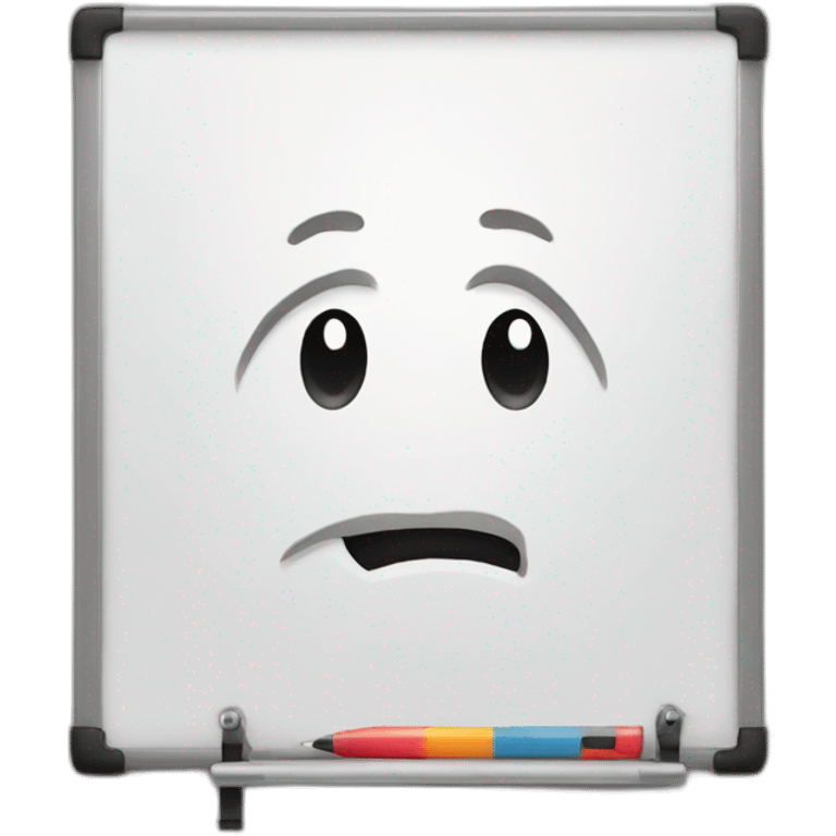 whiteboard emoji