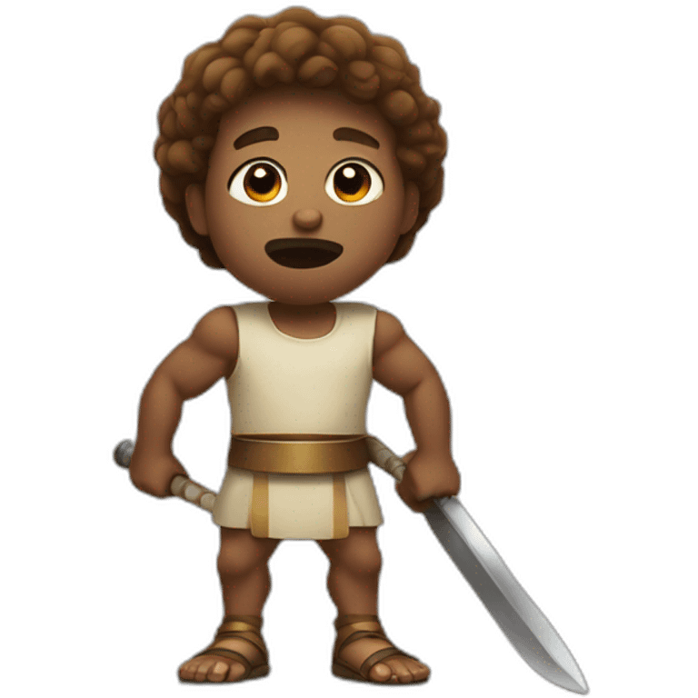 david and goliath emoji