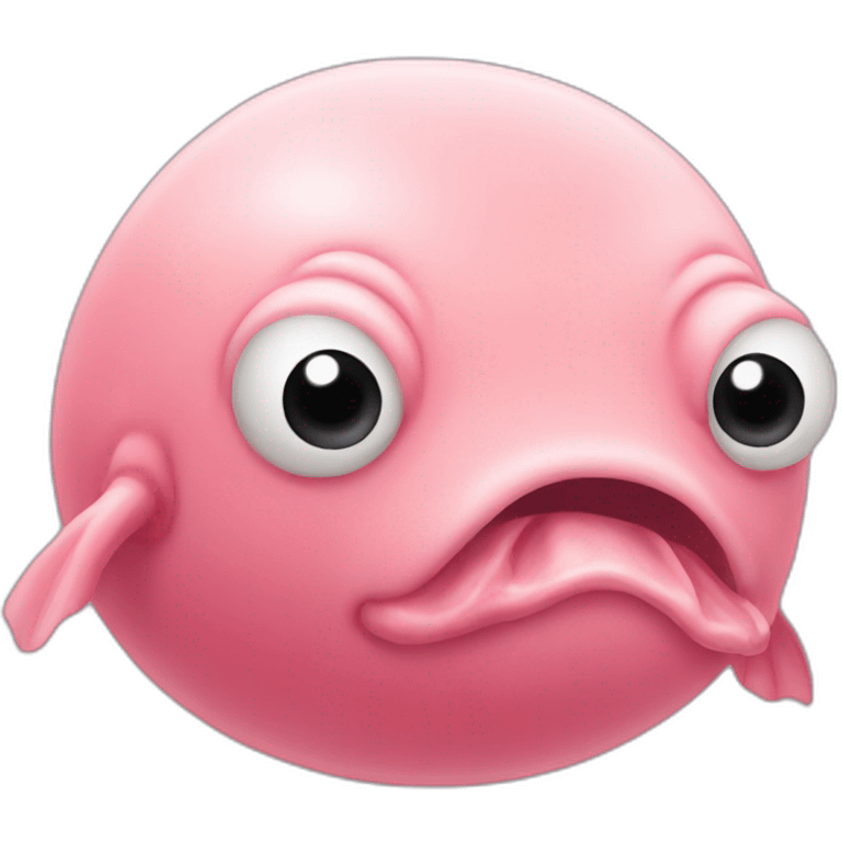 Blobfish emoji