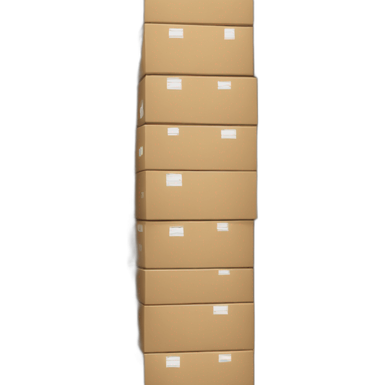 Stack of iPhone boxes  emoji