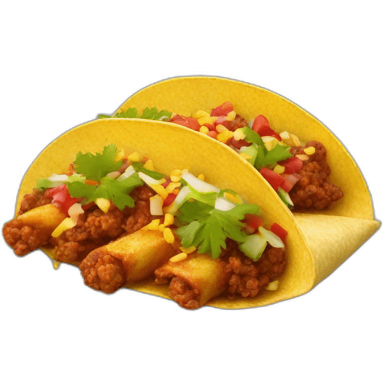 tacos al pastor emoji