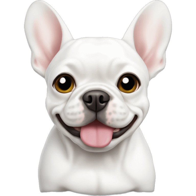 White Frenchie  emoji