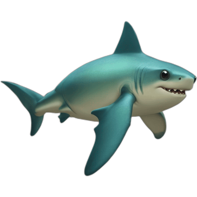 Turttle shark emoji