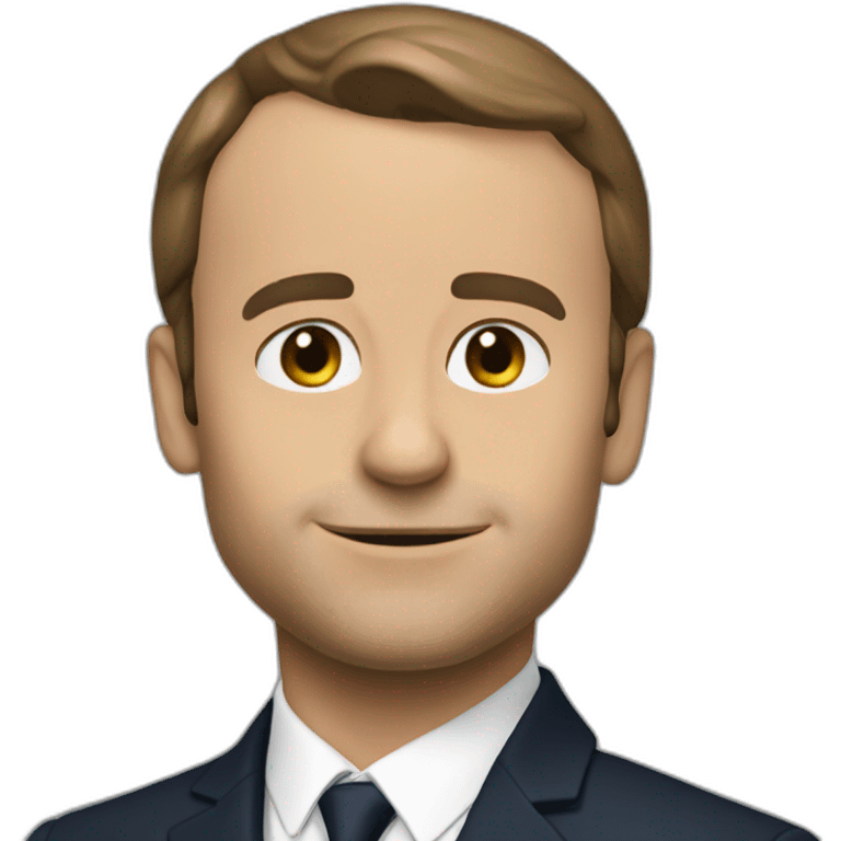 macron disant ok emoji