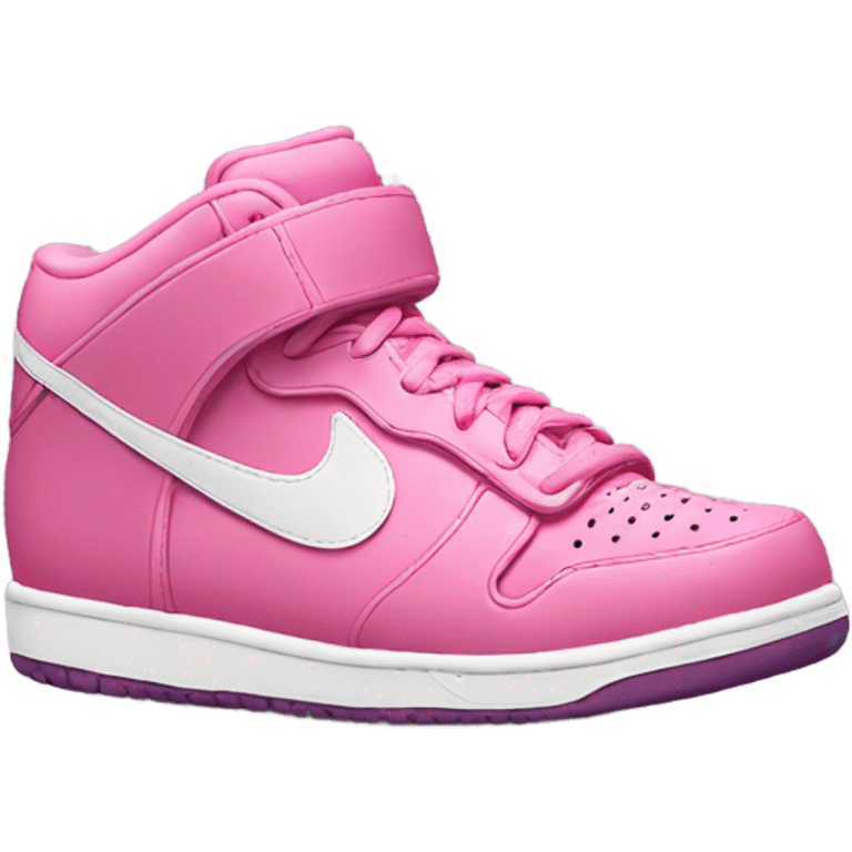 Nike pink shoes emoji