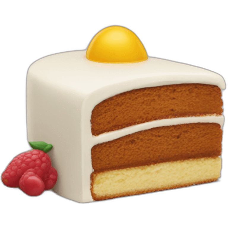 Ding dongs cake emoji