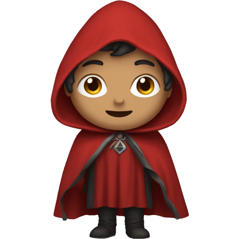 only red cloak emoji