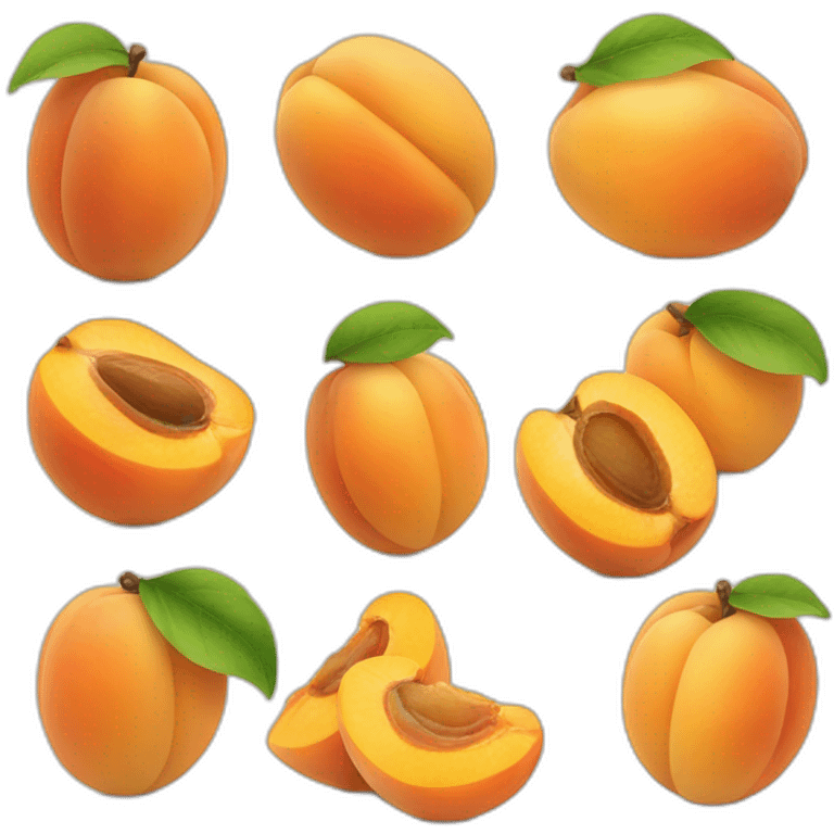 apricot emoji