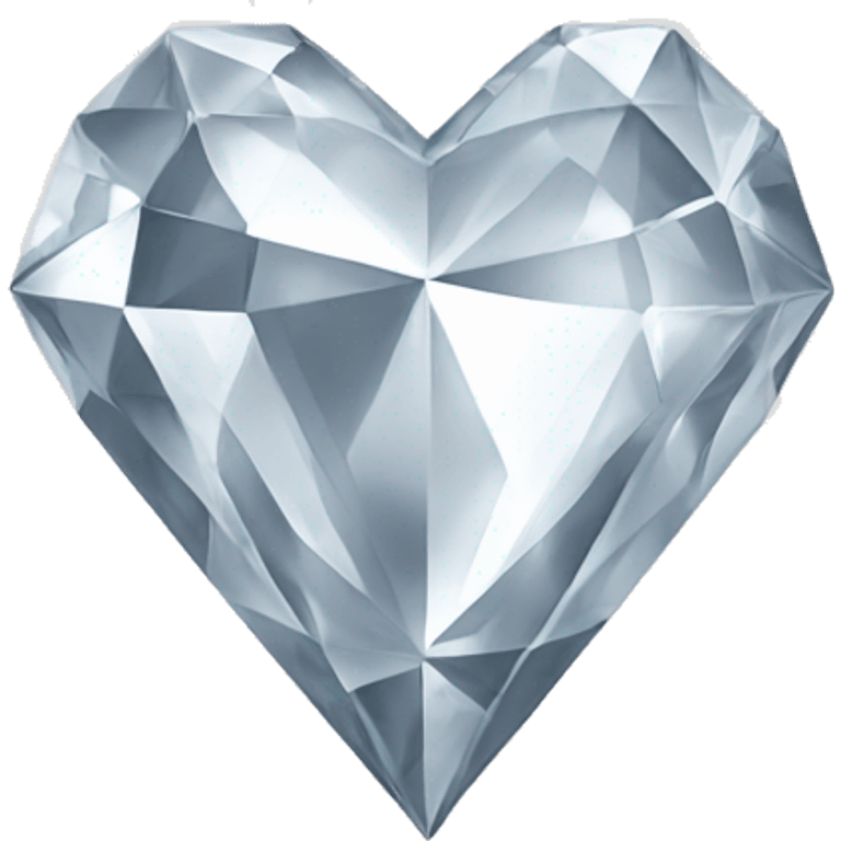 White Diamond heart emoji