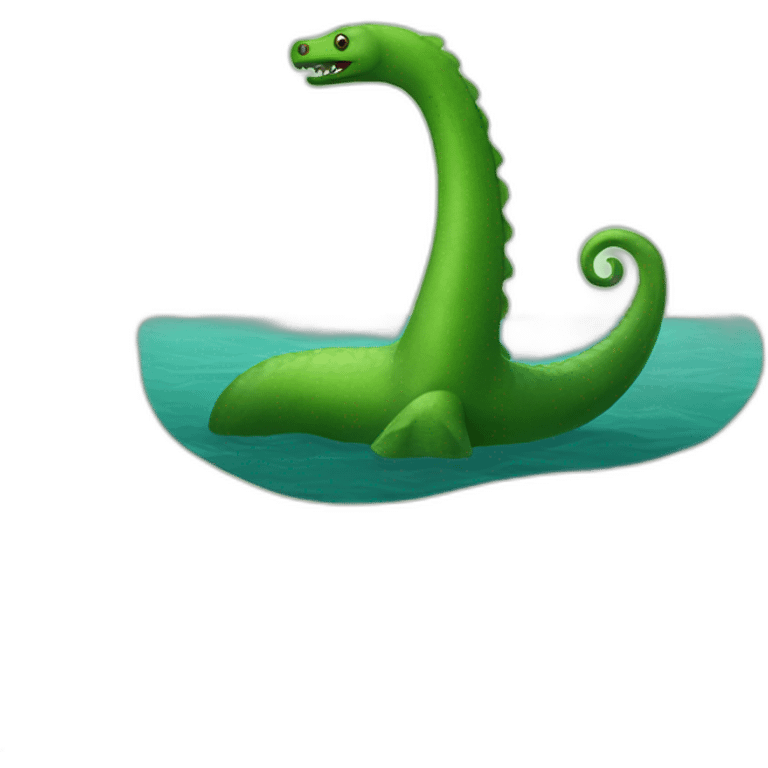 Loch Ness monster emoji