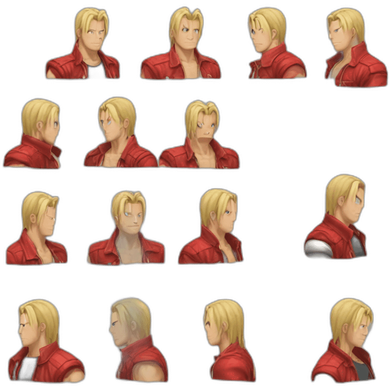 Terry bogard king of fighters emoji