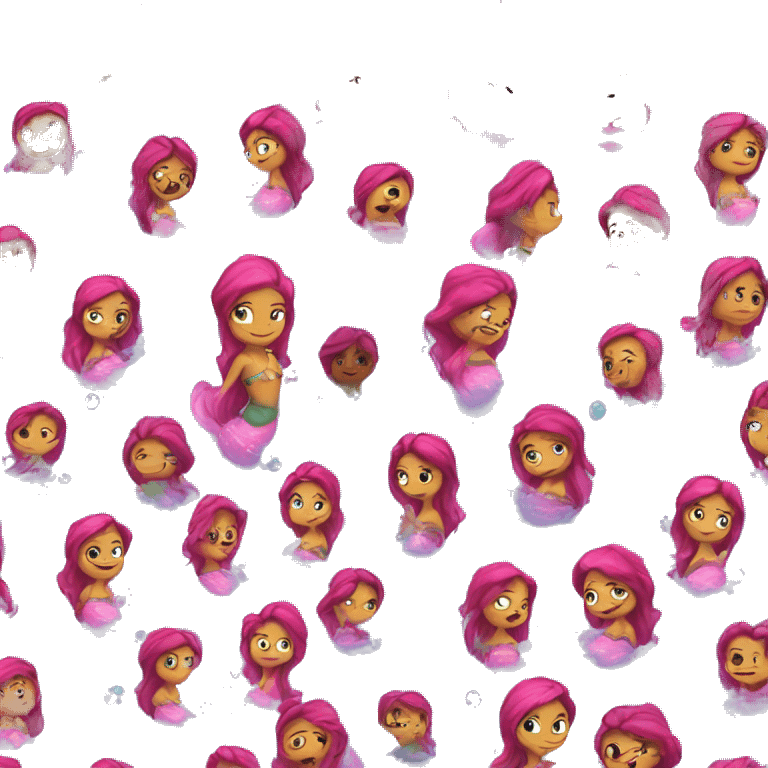 Mermaid Rosa  emoji