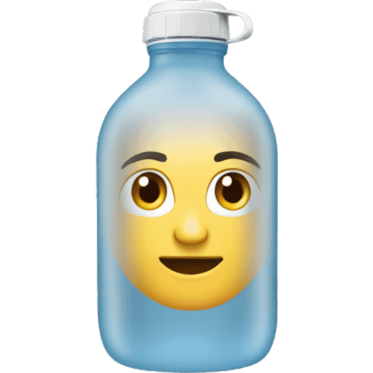 a water bottle emoji