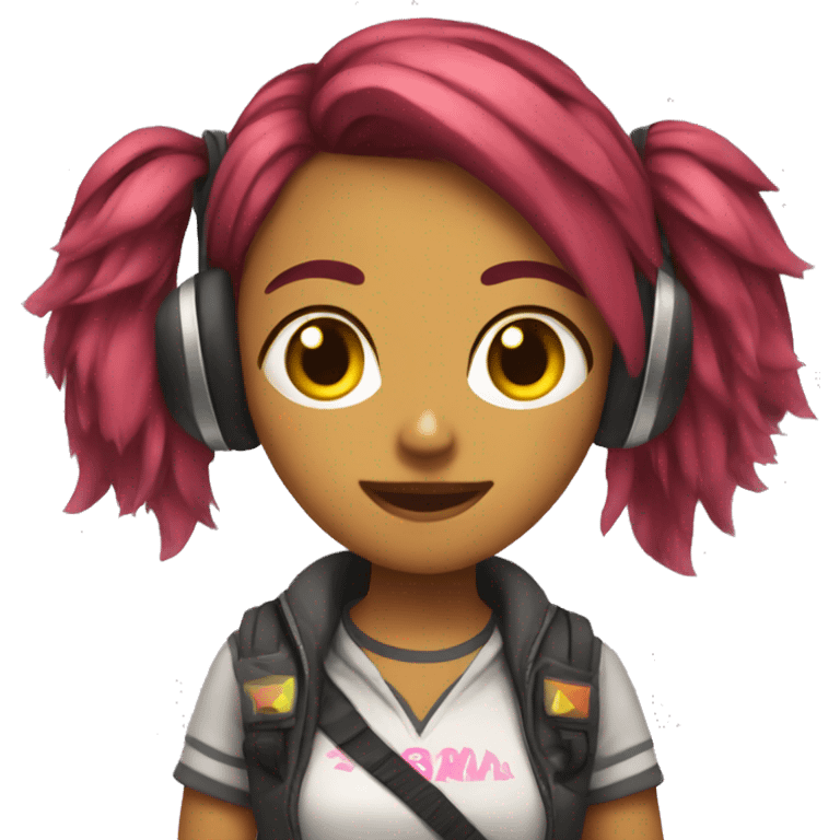 Chica gamer emoji