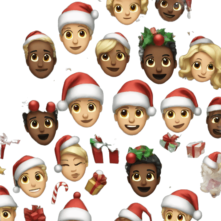 Christmas aesthetic emoji