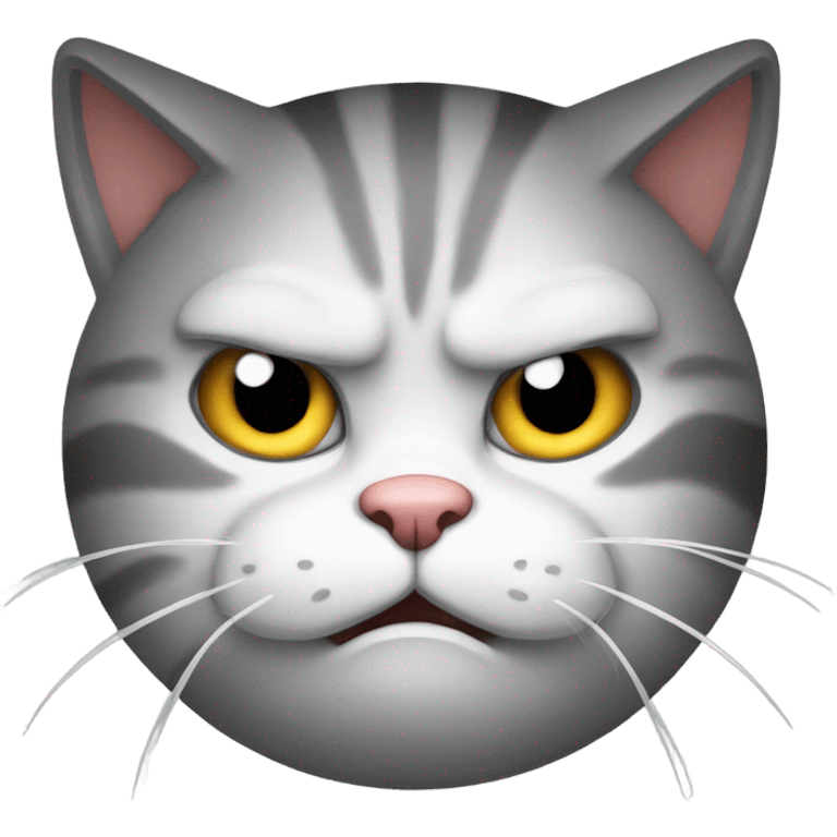 Angry cat emoji