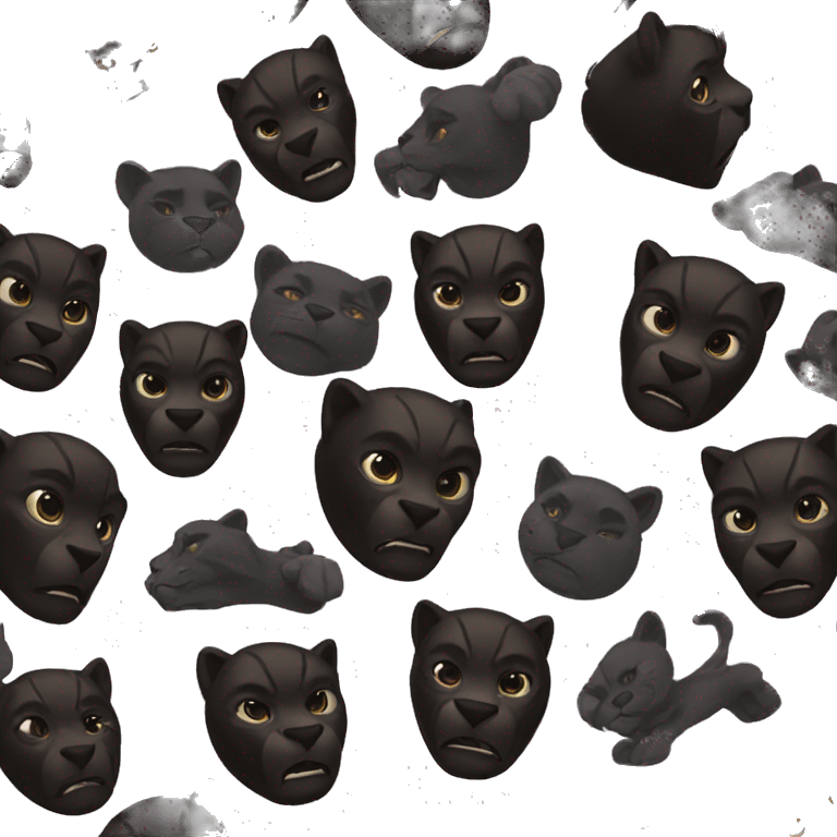 Black panther emoji