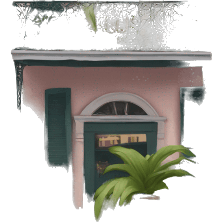 Realistic new orleans French quarter emoji