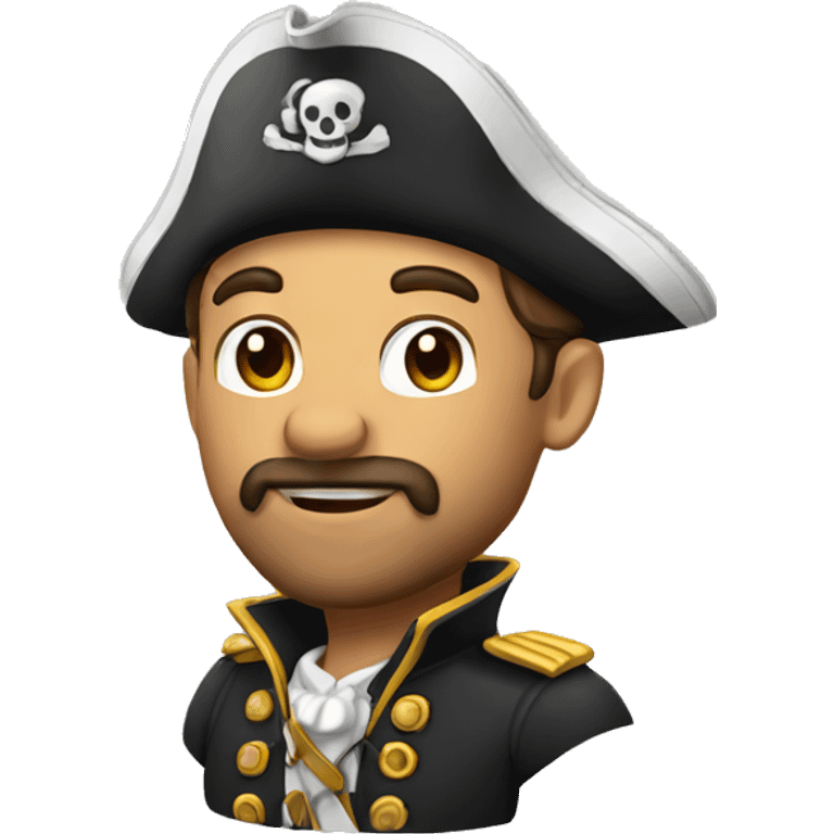 ship captain pirat emoji