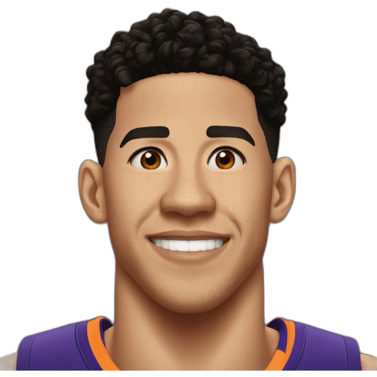 Devin Booker face emoji