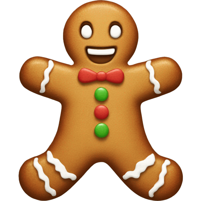 Gingerbread man  emoji