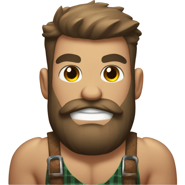 Buff lumberjack emoji