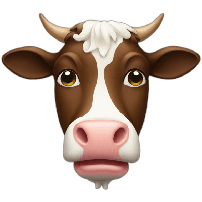 cow sharing file emoji