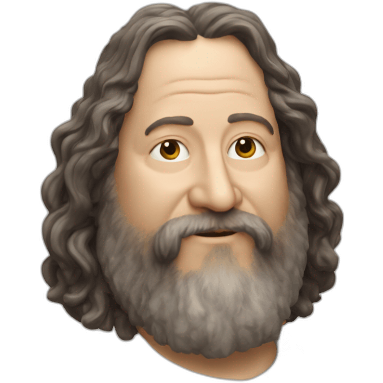 richard stallman would hate that I put his name in this thing emoji