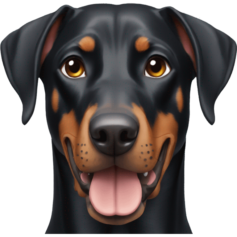 Doberman  emoji