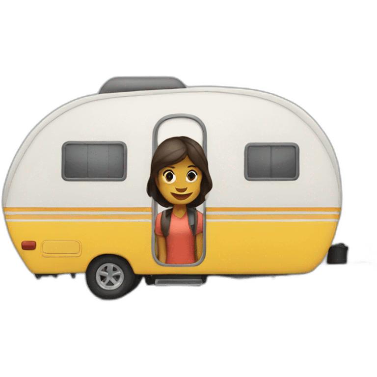 Camper front shot emoji