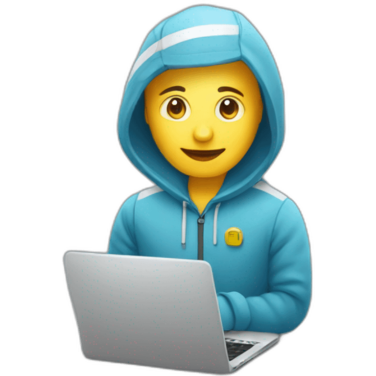 website-visitor-with-laptop emoji