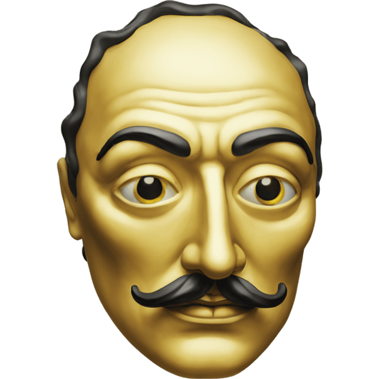 masque salvador dali emoji