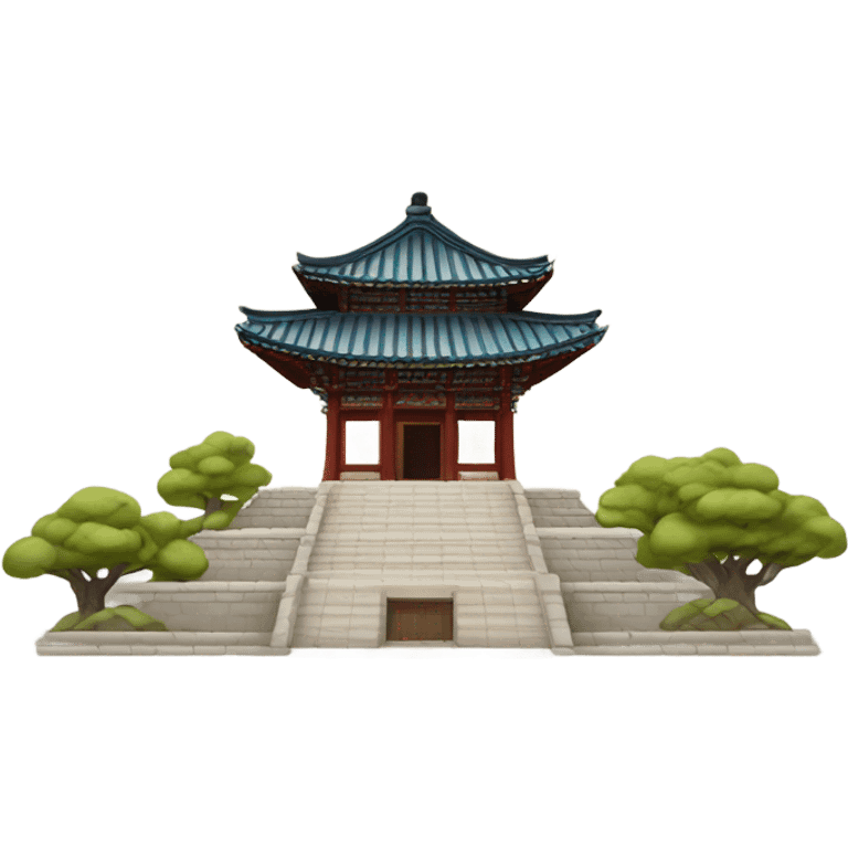 korean inspired temple emoji