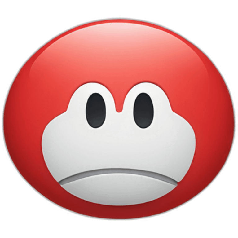 Doraemon in red emoji