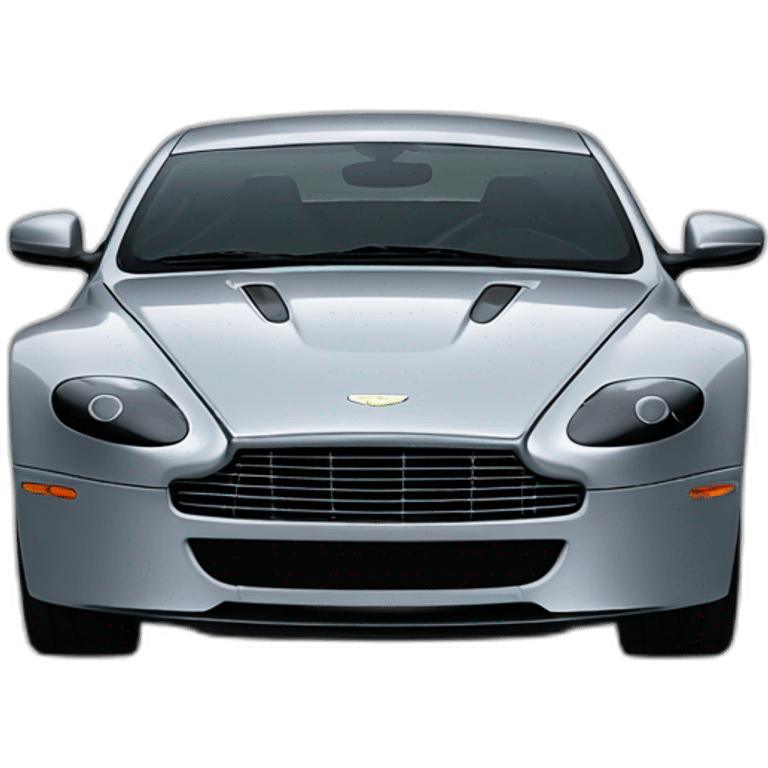 Aston martin v8 vantage grey emoji