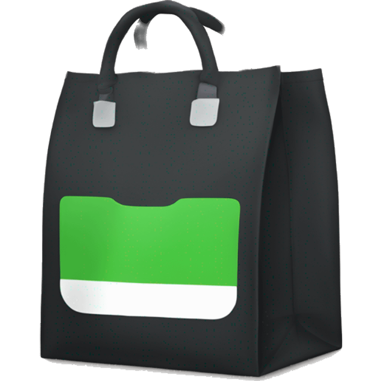 Uber eats deivery bag emoji