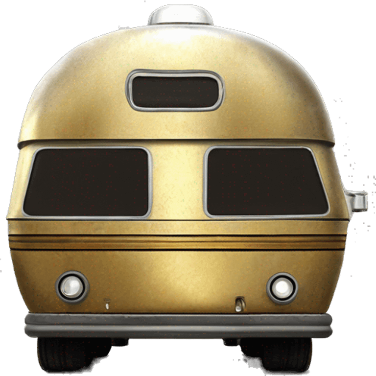  Side view 1973 Winnebago motor home C-3PO tarnished from space emoji