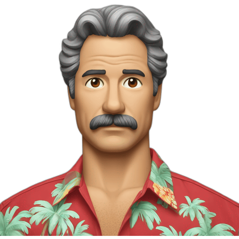 Magnum PI emoji