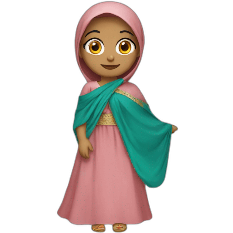 Arabic dress emoji