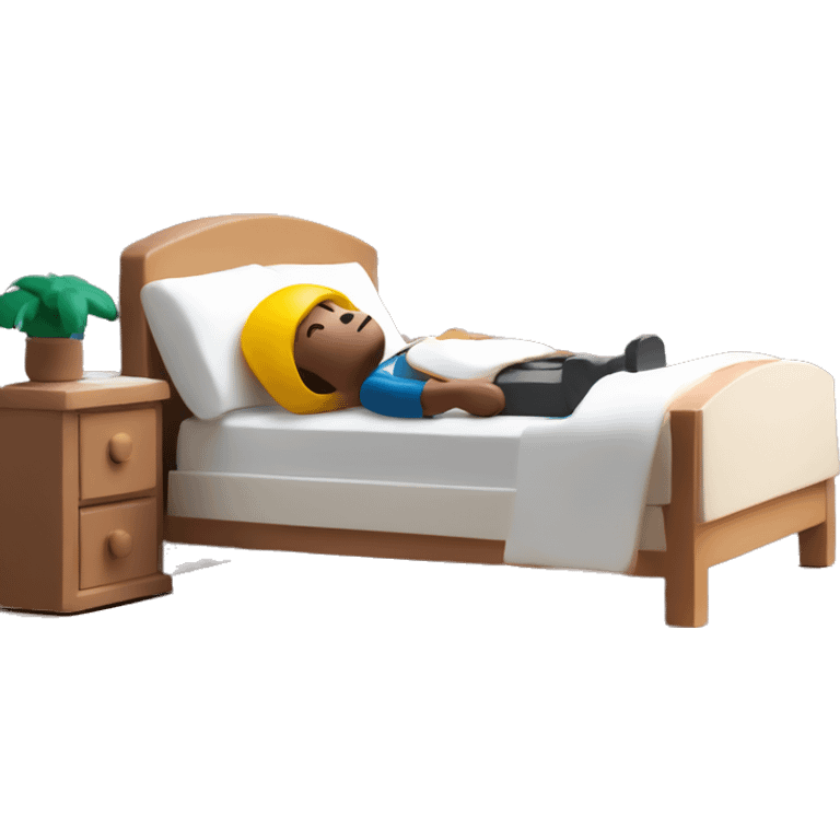 Playmobil qui dort emoji